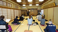 神奈川県より（株）すずや 様が社員研修にて、坐禅体験をされました。