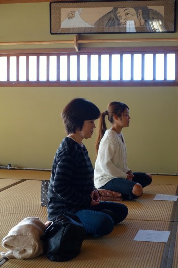 埼玉県 より坐禅体験にお越し頂きました。