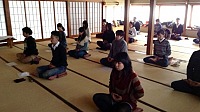 名古屋より「坐禅体験」にお越しいただきました。