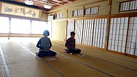 北海道・宮崎県よりご家族で坐禅体験に起こしいただきました。