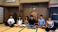 三重県より坐禅体験にお越し頂きました。