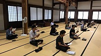 埼玉県より企業研修にて善光寺詣り・坐禅体験にお越し頂きました。