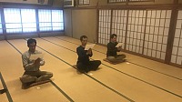 関東より 坐禅体験 にお越し頂きました。