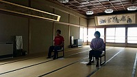 「マインドフルネス椅子坐禅」・「坐禅止観体験」 Experienceof 「Mindfulness meditation」&「Zazen」